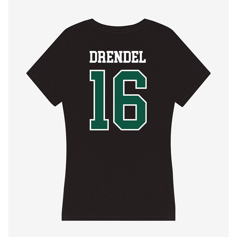 UW Green Bay - NCAA Men's Soccer : Dylan Drendel - Women's V-Neck T-Shirt-1