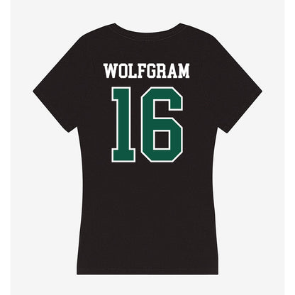 UW Green Bay - NCAA Softball : Evelyn Wolfgram - Women's V-Neck T-Shirt-1