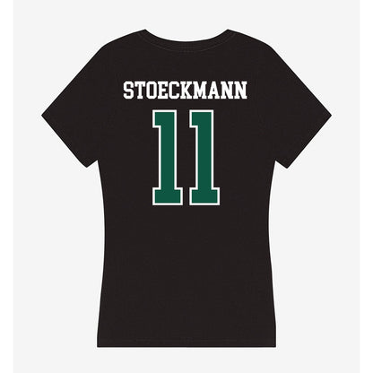 UW Green Bay - NCAA Women's Soccer : Becca Stoeckmann - Women's V-Neck T-Shirt-1