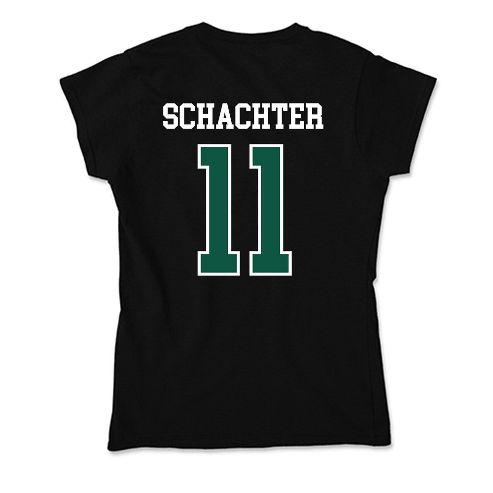 UW Green Bay - NCAA Men's Basketball : Trey Schachter - Soft Style Women’s T-Shirt-1