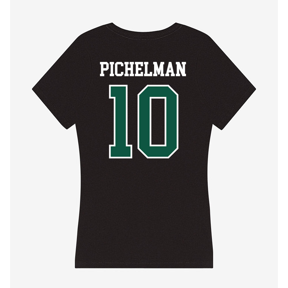 UW Green Bay - NCAA Women's Volleyball : Diane Pichelman - Women's V-Neck T-Shirt-1