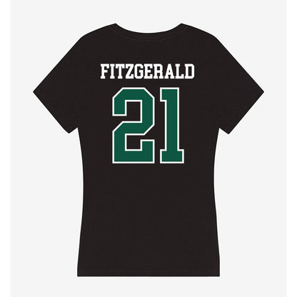UW Green Bay - NCAA Men's Basketball : Brady Fitzgerald - Women's V-Neck T-Shirt-1