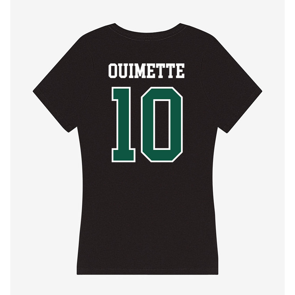 UW Green Bay - NCAA Women's Basketball : Julianna Ouimette - Women's V-Neck T-Shirt-1