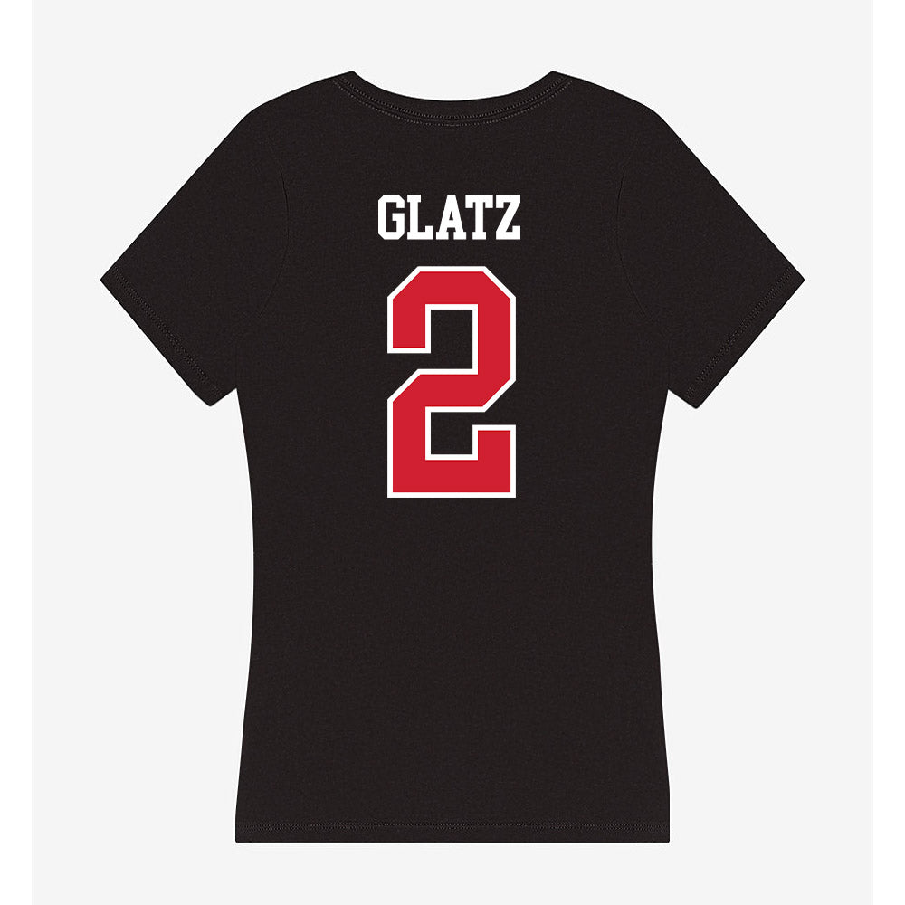 Illinois State - NCAA Football : Seth Glatz - Women's V-Neck T-Shirt-1