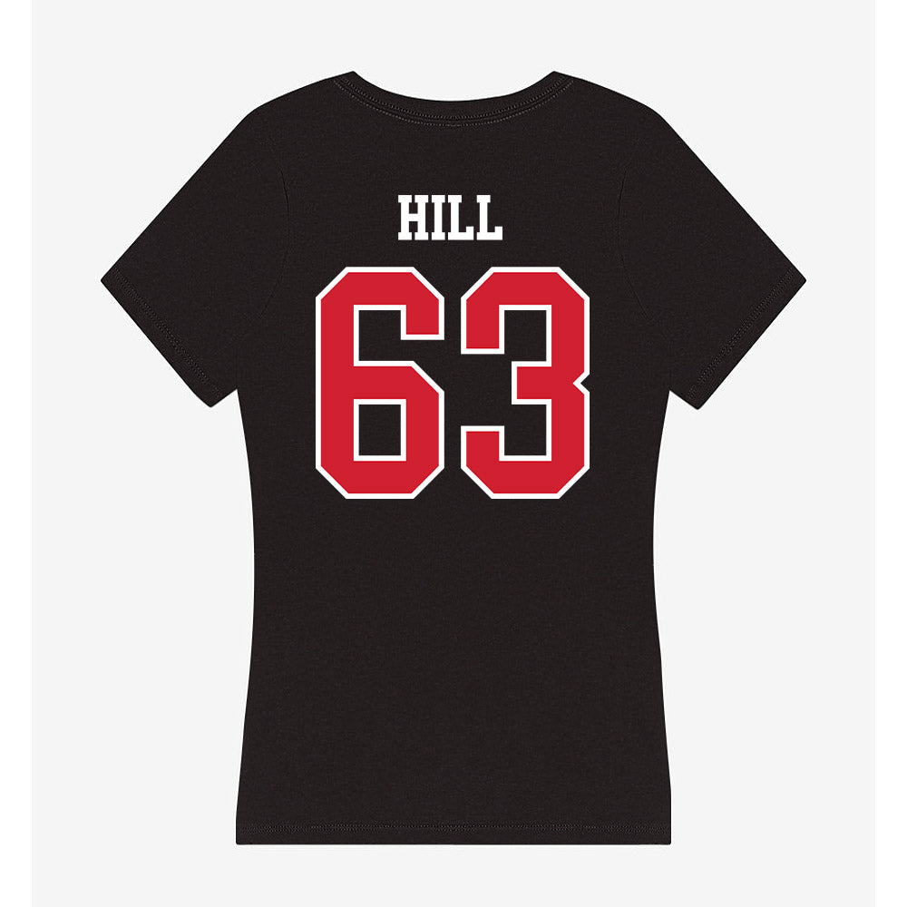 Illinois State - NCAA Football : Chris Hill - Women's V-Neck T-Shirt-1