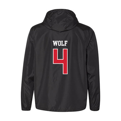 Illinois State - NCAA Men's Basketball : Landon Wolf - Windbreaker-1