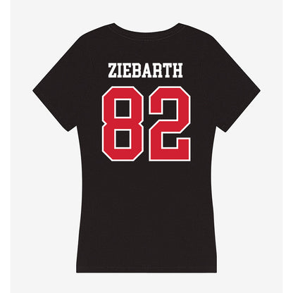 Illinois State - NCAA Football : Max Ziebarth - Women's V-Neck T-Shirt-1