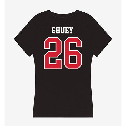 Illinois State - NCAA Baseball : John Shuey - Women's V-Neck T-Shirt-1
