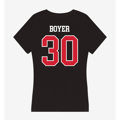 Illinois State - NCAA Softball : Ella Boyer - Women's V-Neck T-Shirt-1