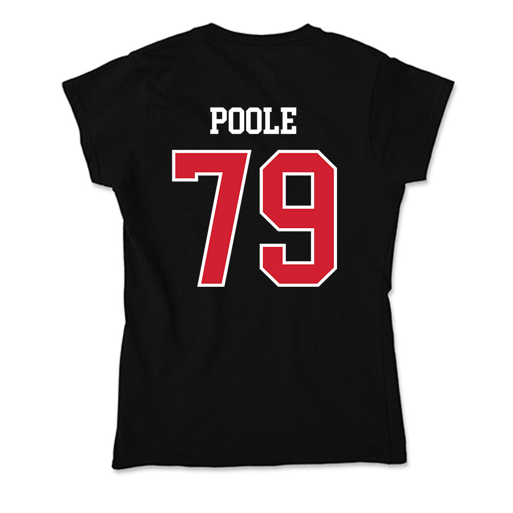 Illinois State - NCAA Football : Zach Poole - Soft Style Women’s T-Shirt-1