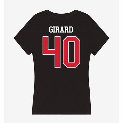 Illinois State - NCAA Baseball : Nolan Girard - Women's V-Neck T-Shirt-1