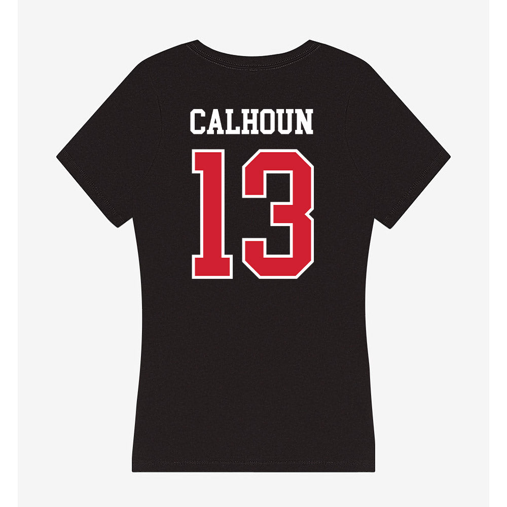 Illinois State - NCAA Softball : Morgan Calhoun - Women's V-Neck T-Shirt-1