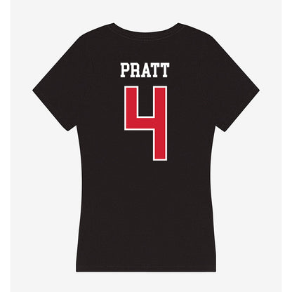 Illinois State - NCAA Women's Basketball : Jaeden Pratt - Women's V-Neck T-Shirt-1