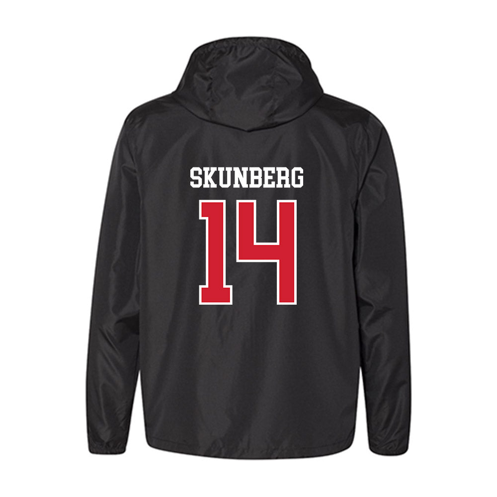 Illinois State - NCAA Men's Basketball : Boden Skunberg - Windbreaker-1