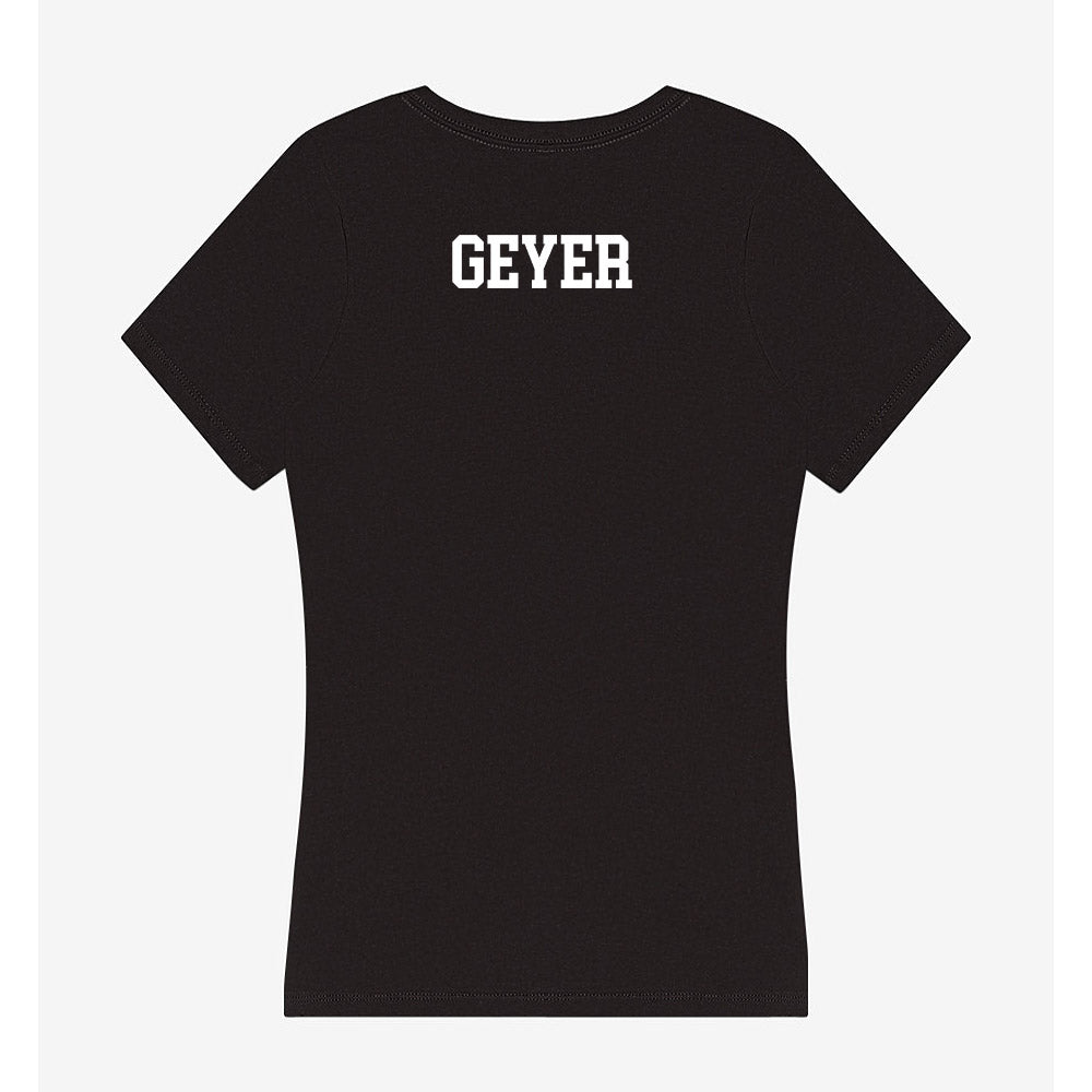 Illinois State - NCAA Women's Track & Field : Cambria Geyer - Women's V-Neck T-Shirt-1