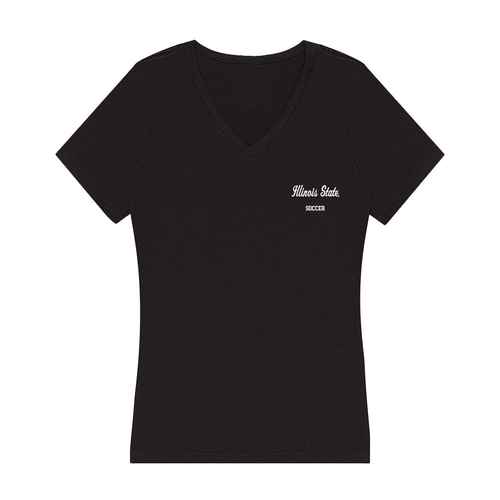 Illinois State - NCAA Women's Soccer : Jordan Gary - Women's V-Neck T-Shirt-0