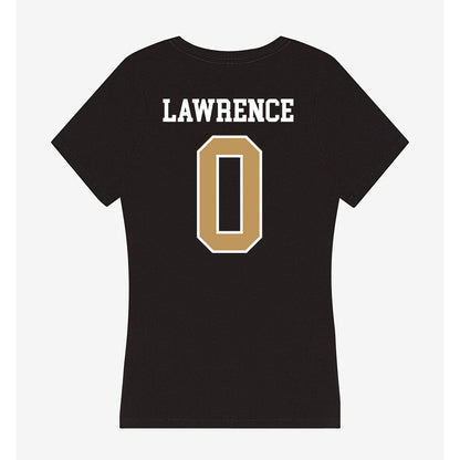 Oakland - NCAA Women's Basketball : Kyra Lawrence - Women's V-Neck T-Shirt-1