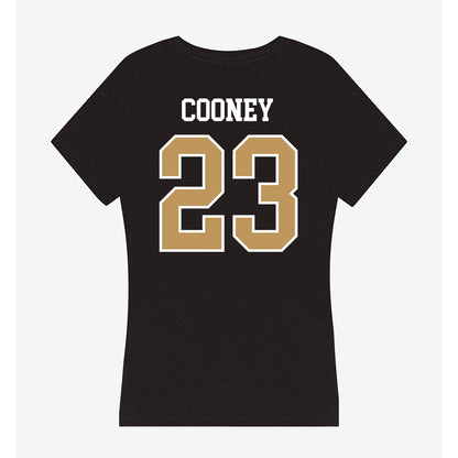 Oakland - NCAA Women's Volleyball : Grace Cooney - Women's V-Neck T-Shirt-1