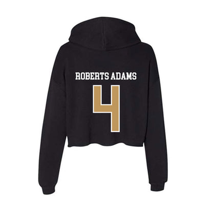 Oakland - NCAA Women's Basketball : Sereniti Roberts Adams - Women's Crop Fleece Hoodie-1