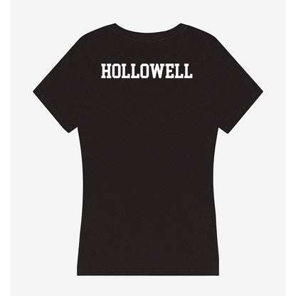 Oakland - NCAA Men's Track & Field : Wesley Hollowell - Women's V-Neck T-Shirt-1