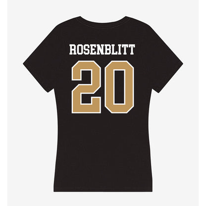 Oakland - NCAA Baseball : Josh Rosenblitt - Women's V-Neck T-Shirt-1