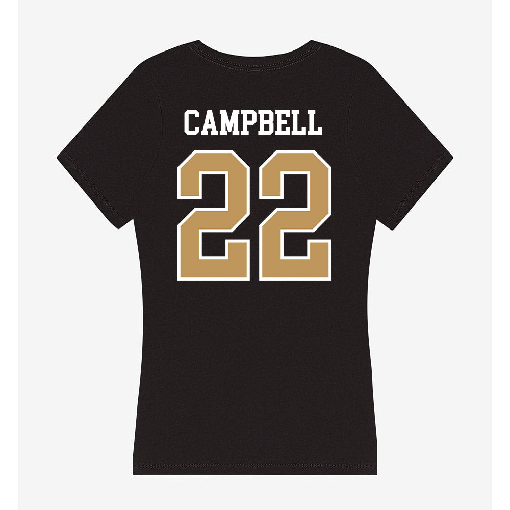 Oakland - NCAA Women's Soccer : Mary Taylor Campbell - Women's V-Neck T-Shirt-1