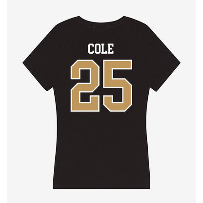 Oakland - NCAA Women's Soccer : Brae Cole - Women's V-Neck T-Shirt-1
