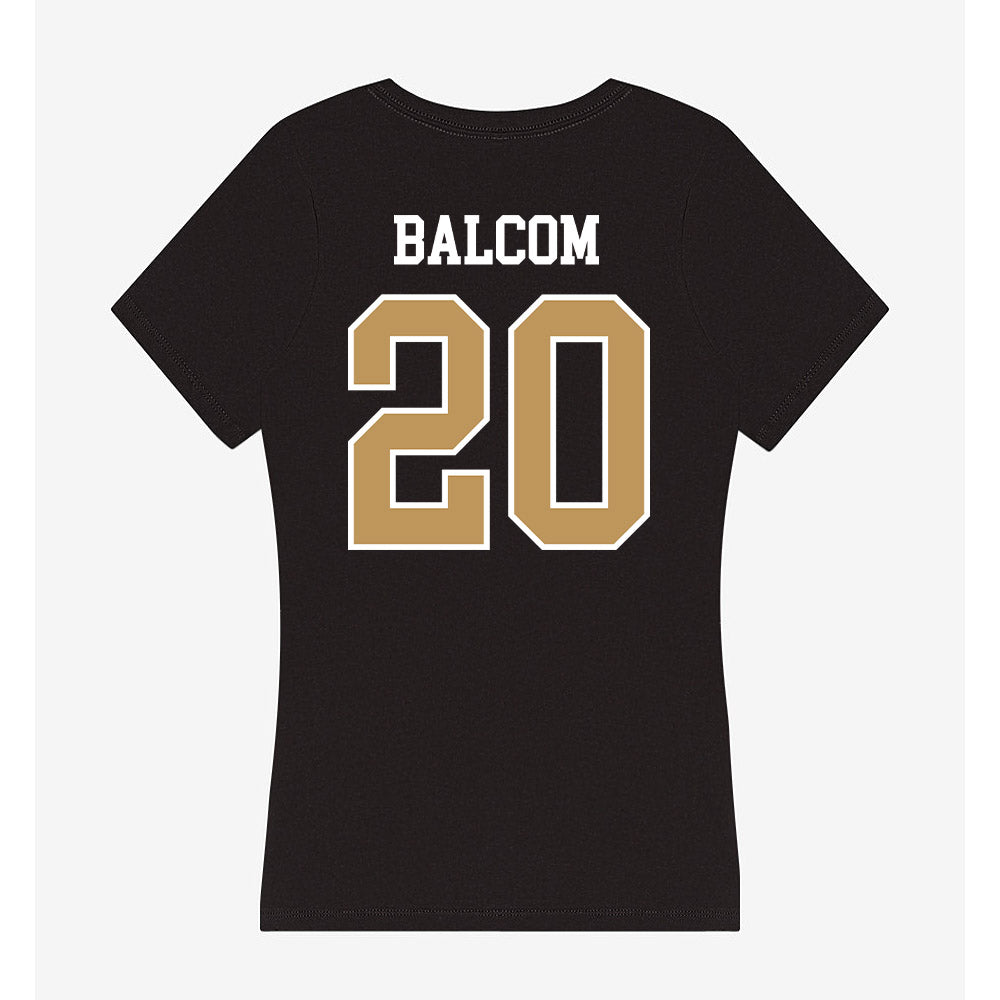 Oakland - NCAA Softball : Alyssa Balcom - Women's V-Neck T-Shirt-1