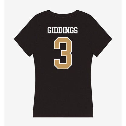 Oakland - NCAA Women's Soccer : Bailey Giddings - Women's V-Neck T-Shirt-1