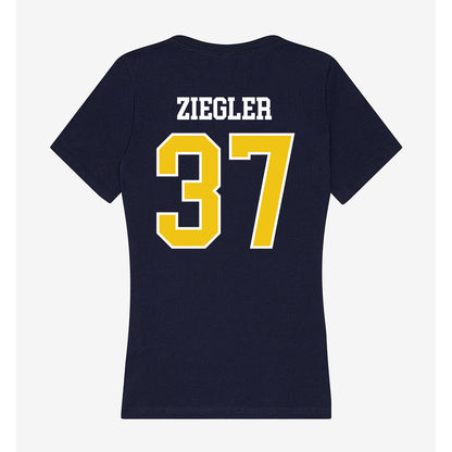 La Salle - NCAA Men's Soccer : Michael Ziegler - Women's V-Neck T-Shirt-1