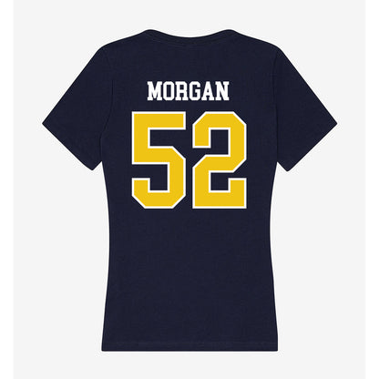 La Salle - NCAA Baseball : Tyler Morgan - Women's V-Neck T-Shirt-1