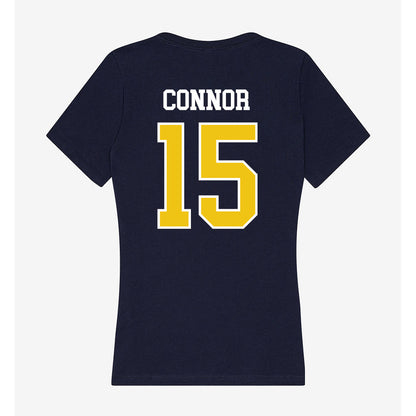 La Salle - NCAA Women's Basketball : Ashleigh Connor - Women's V-Neck T-Shirt-1