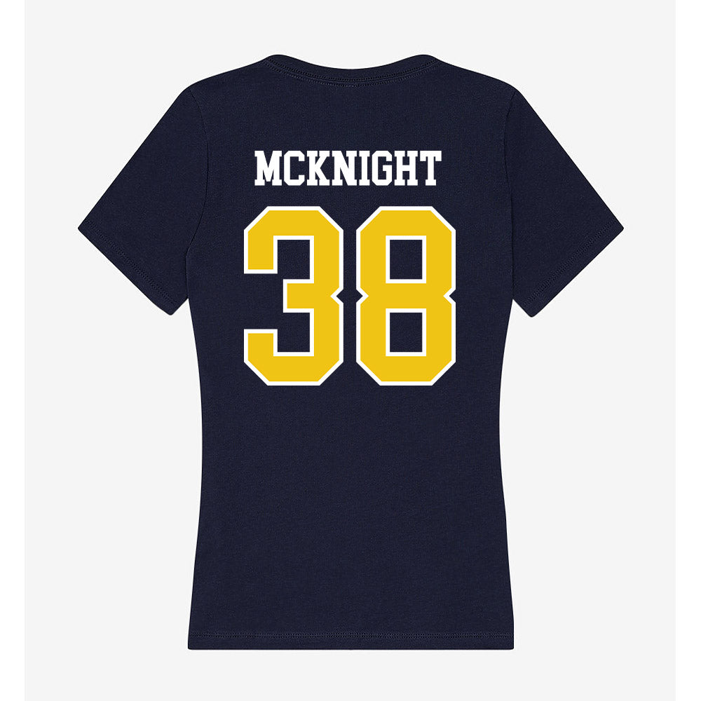 La Salle - NCAA Women's Lacrosse : Monica Mcknight - Women's V-Neck T-Shirt-1