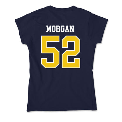 La Salle - NCAA Baseball : Tyler Morgan - Soft Style Women’s T-Shirt-1