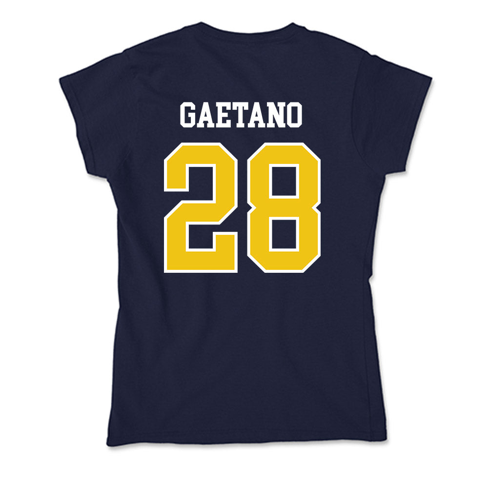La Salle - NCAA Acrobatics & Tumbling : Julia Gaetano - Soft Style Women’s T-Shirt-1