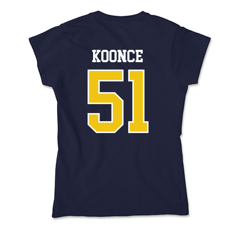 La Salle - NCAA Acrobatics & Tumbling : Hayden Koonce - Soft Style Women’s T-Shirt-1