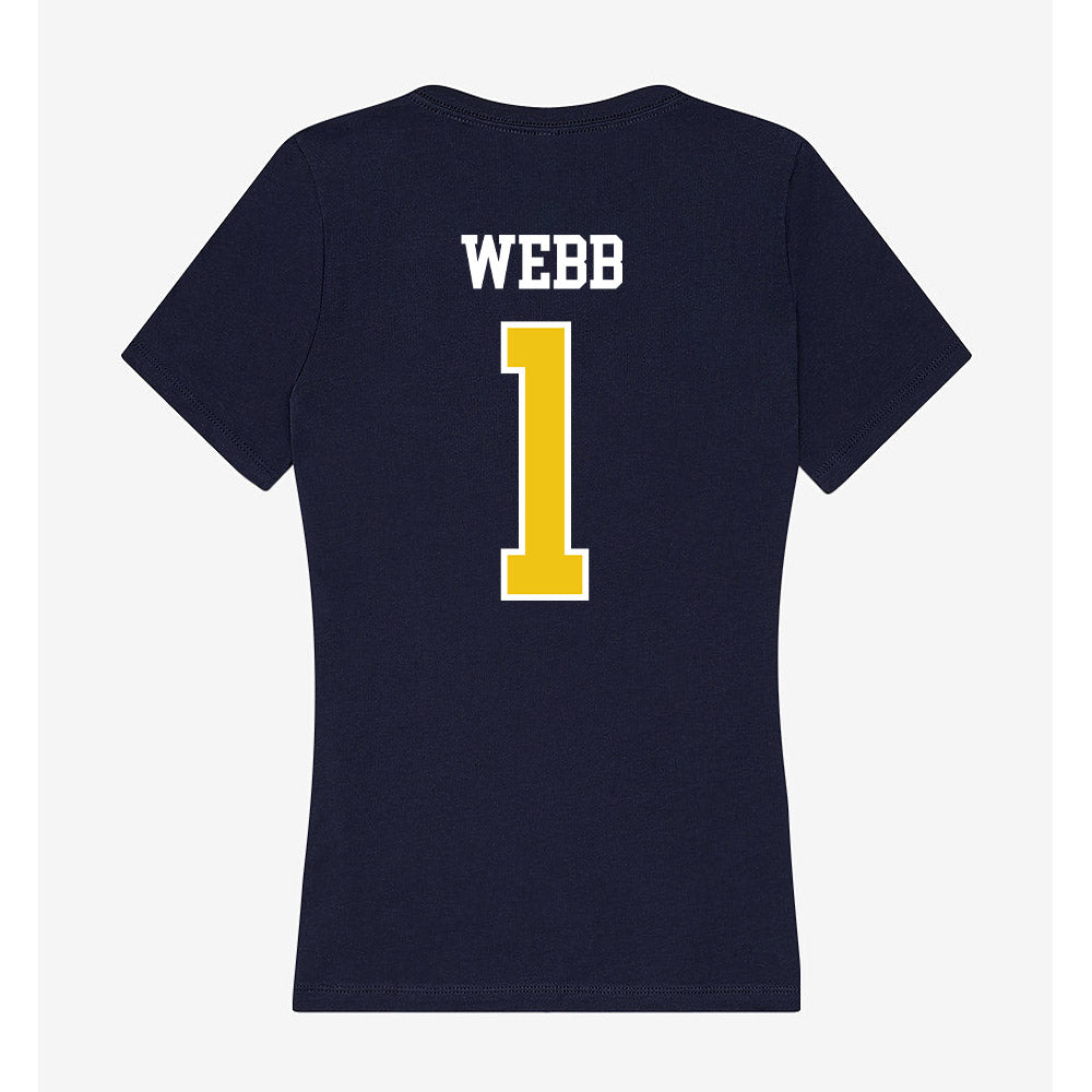 La Salle - NCAA Men's Soccer : Kiernan Webb - Women's V-Neck T-Shirt-1