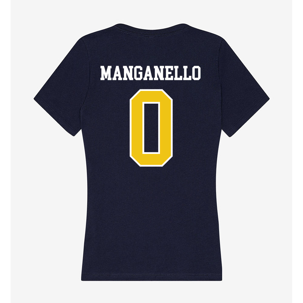 La Salle - NCAA Baseball : Josh Manganello - Women's V-Neck T-Shirt-1