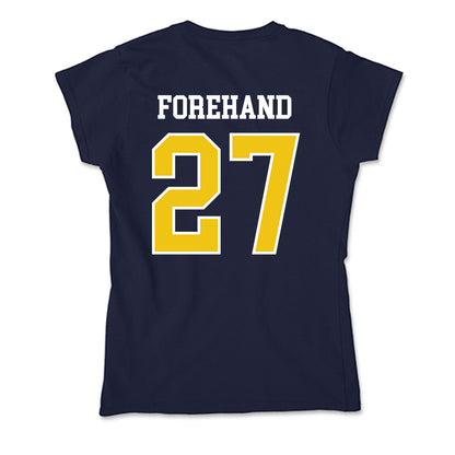 La Salle - NCAA Men's Soccer : Zach Forehand - Soft Style Women’s T-Shirt-1