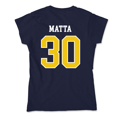 La Salle - NCAA Baseball : Luke Matta - Soft Style Women’s T-Shirt-1