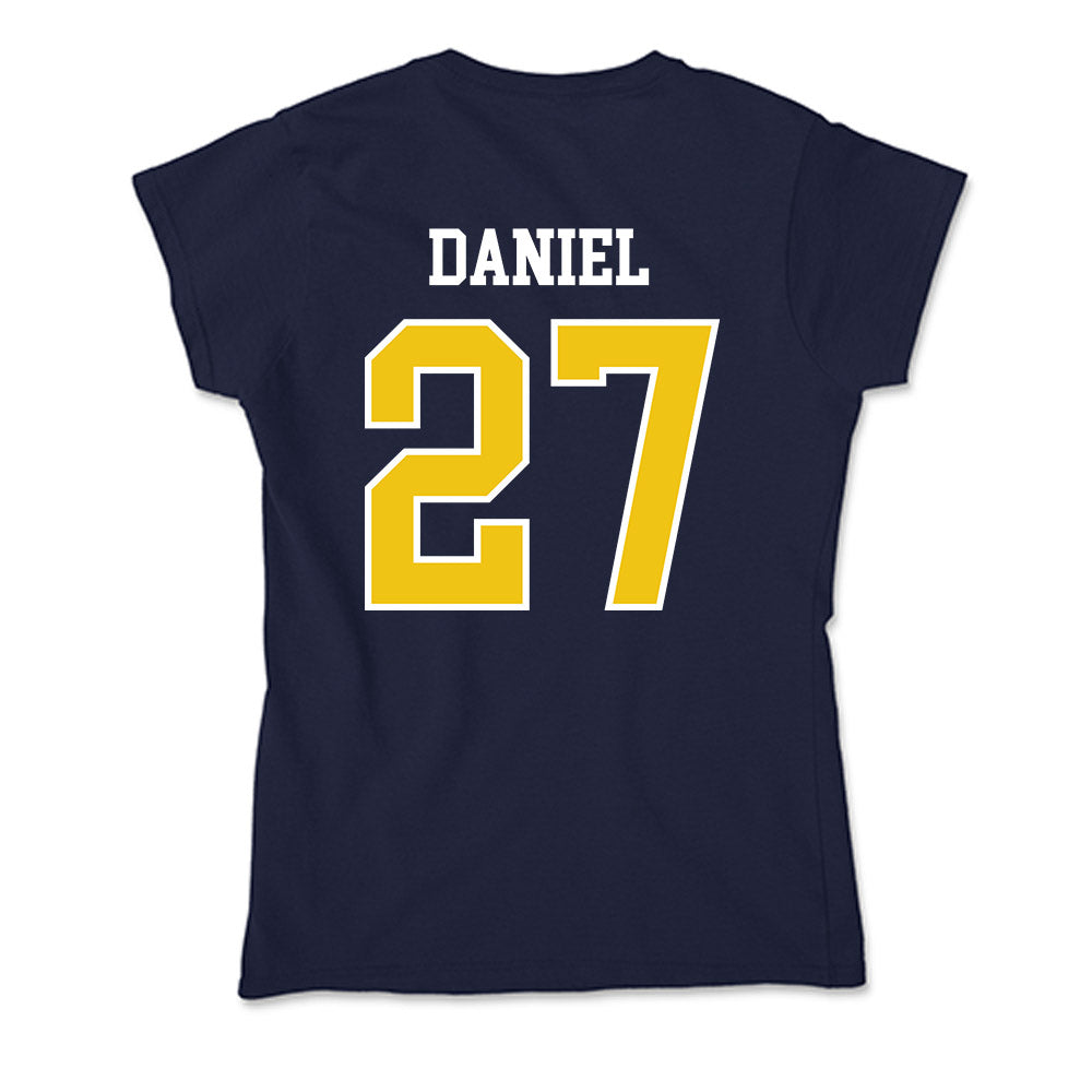 La Salle - NCAA Men's Basketball : Edwin Daniel - Soft Style Women’s T-Shirt-1