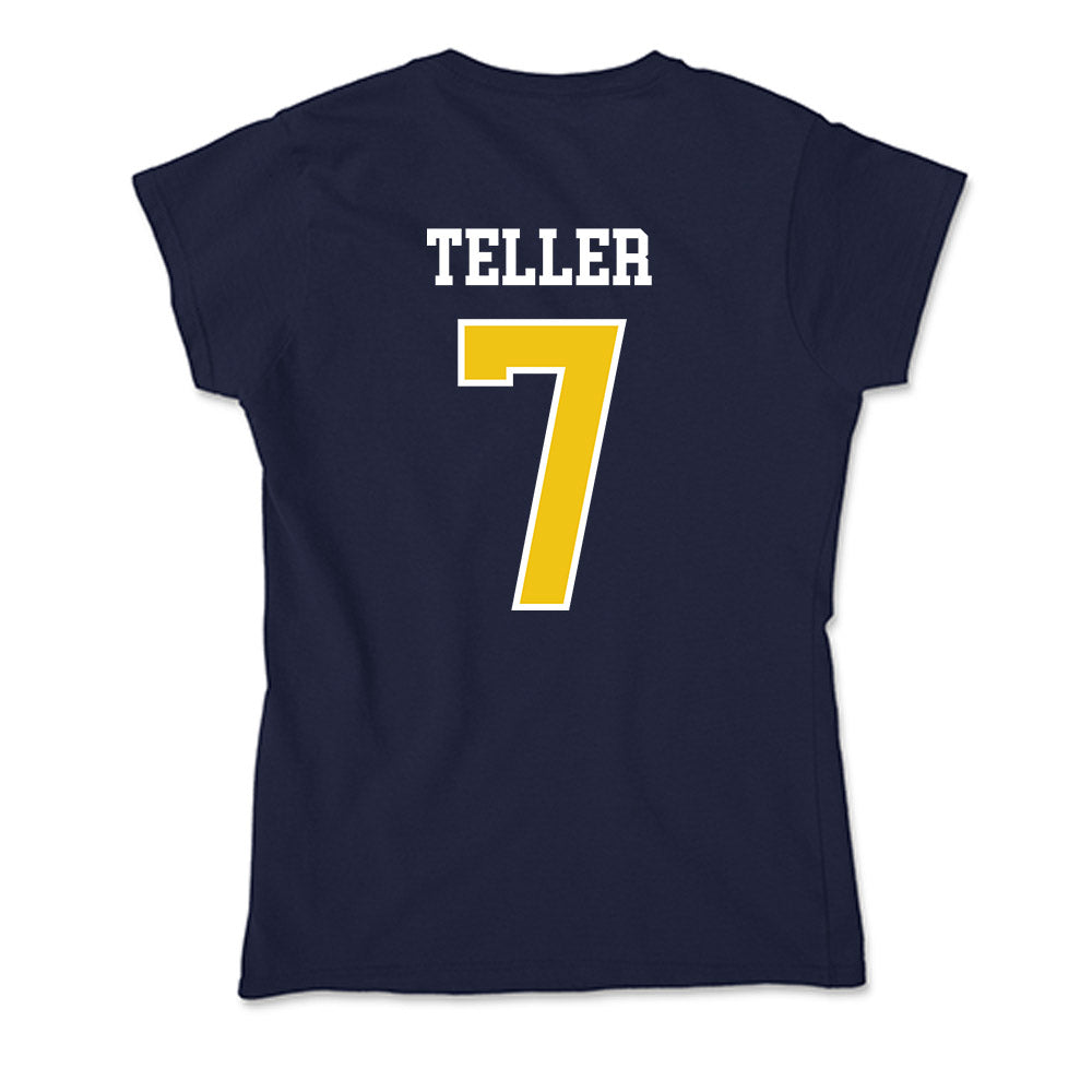 La Salle - NCAA Acrobatics & Tumbling : Alyvia Teller - Soft Style Women’s T-Shirt-1