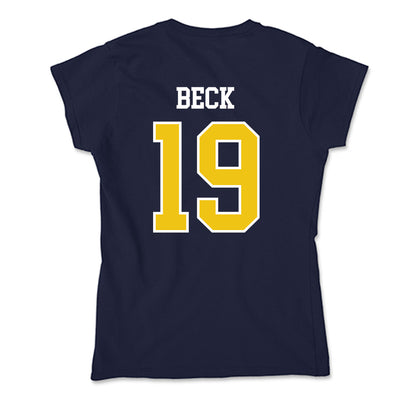 La Salle - NCAA Baseball : Josh Beck - Soft Style Women’s T-Shirt-1