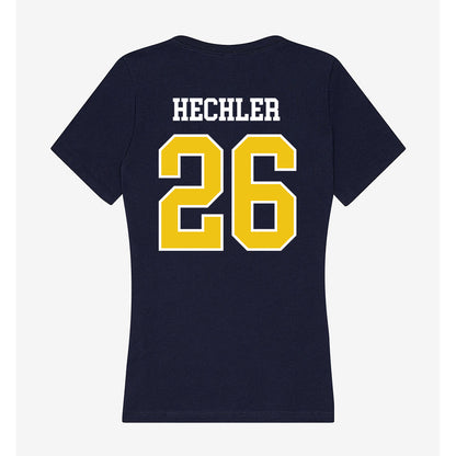 La Salle - NCAA Women's Lacrosse : Quinn Hechler - Women's V-Neck T-Shirt-1