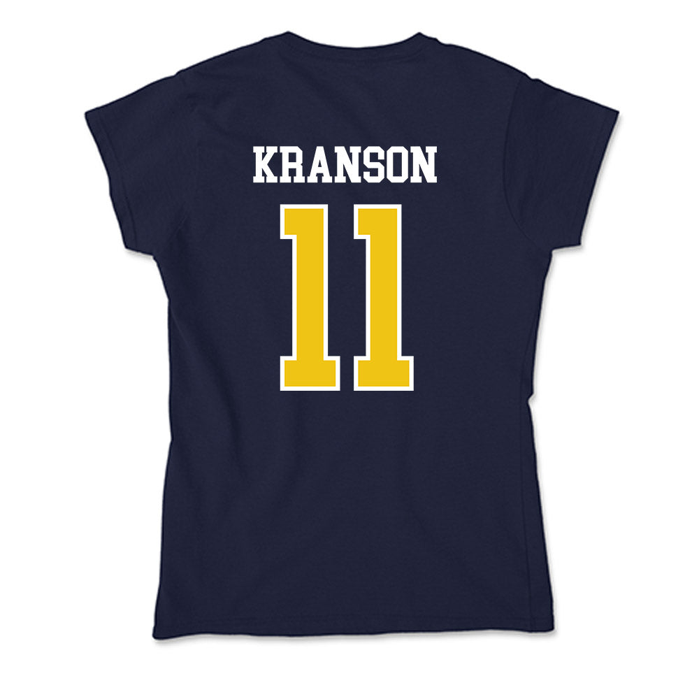 La Salle - NCAA Acrobatics & Tumbling : Kylie Kranson - Soft Style Women’s T-Shirt-1