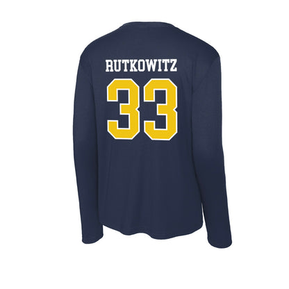 La Salle - NCAA Acrobatics & Tumbling : Brooke Rutkowitz - Activewear Long Sleeve T-Shirt-1