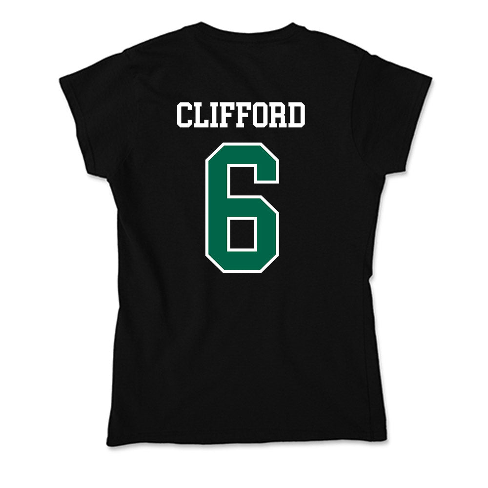 Siena - NCAA Women's Volleyball : Natalia Clifford - Soft Style Women’s T-Shirt-1