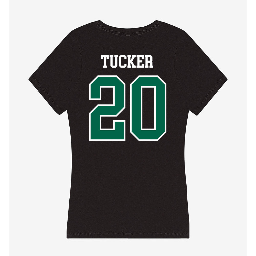 Siena - NCAA Women's Basketball : Kaiya Rain Tucker - Women's V-Neck T-Shirt-1