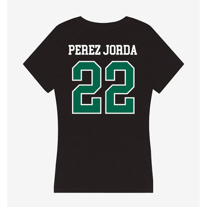 Siena - NCAA Men's Soccer : Alejandro Perez Jorda - Women's V-Neck T-Shirt-1