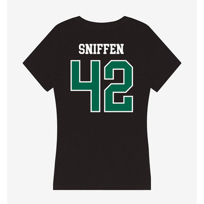Siena - NCAA Men's Lacrosse : William Sniffen - Women's V-Neck T-Shirt-1
